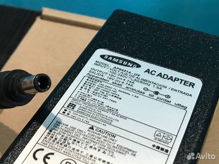Блок питания для нотбука Samsung (ориг.)