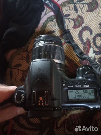 Зеркальный фотоаппарат canon eos 20d