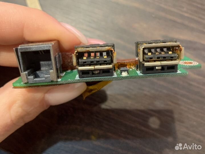 Плата USB LAN для ноутбука Toshiba Satellite A300D