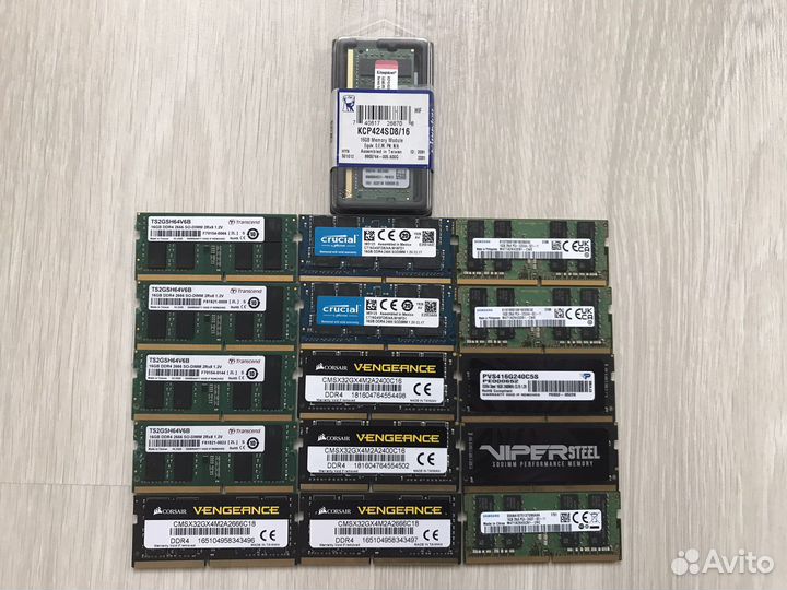 Оперативная память для ноутбука DDR4 256Гб