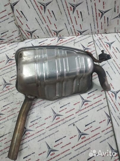 Глушитель m271 w211 Mercedes правая зад часть