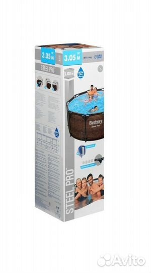 Каркасный бассейн Bestway Steel pro