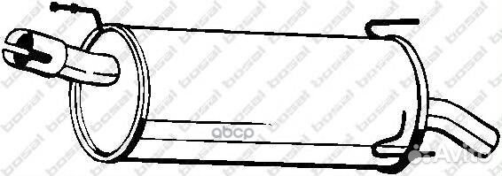 Основной глушитель 185959 Bosal