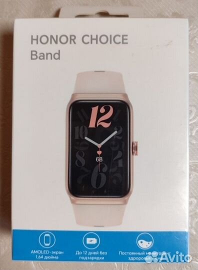 Смарт-часы Honor Choice Band pink