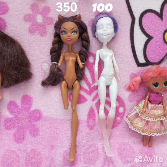 Кукла bratz, winx, monster high, equestria girls