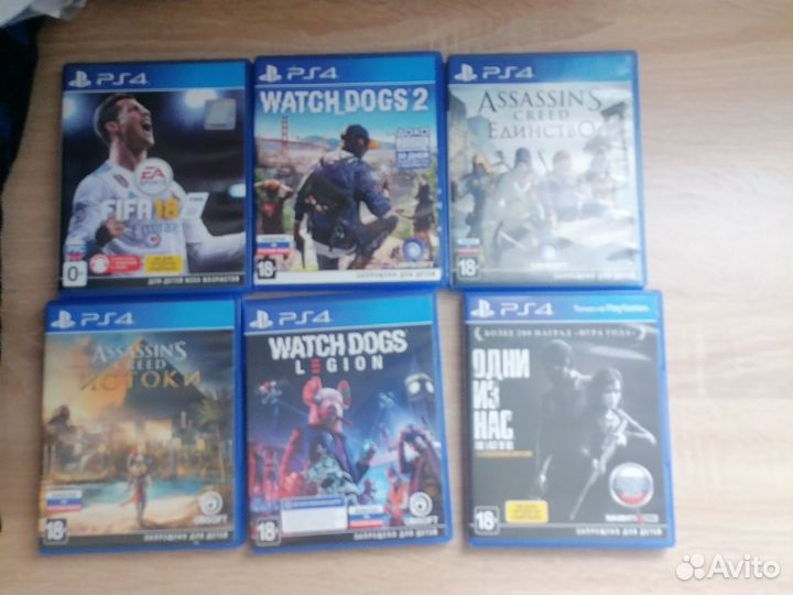 Диски на ps4