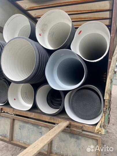 Труба в канаву на заезд