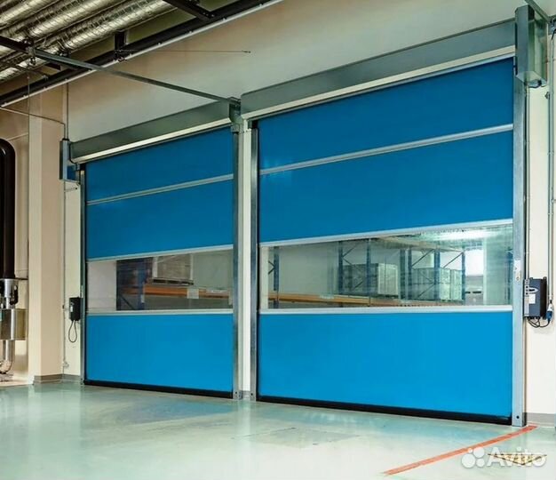 Рулонные ворота из пвх