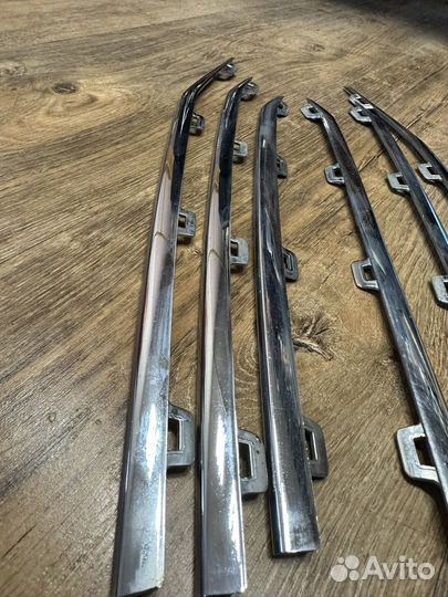 Volkswagen polo 5 хром решетки радиатора