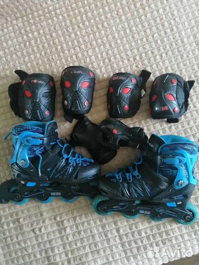 Роликовые коньки детские раздвижные