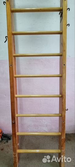 Детская шведская стенка деревянная