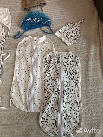 Вещи пакетом для новорожденного малыша