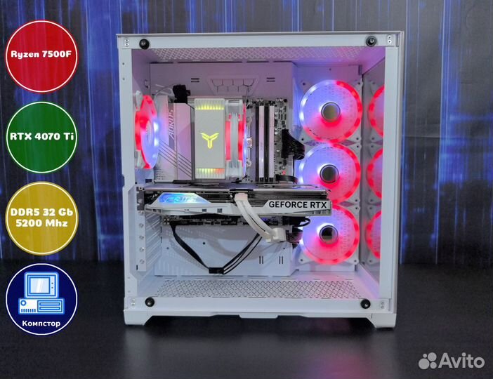 Домашний комп AMD7500F-RTX4070Ti-32DDR5-MJY926-B650