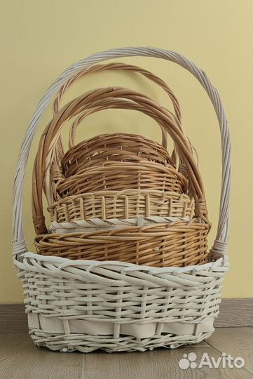 Корзинки плетенные