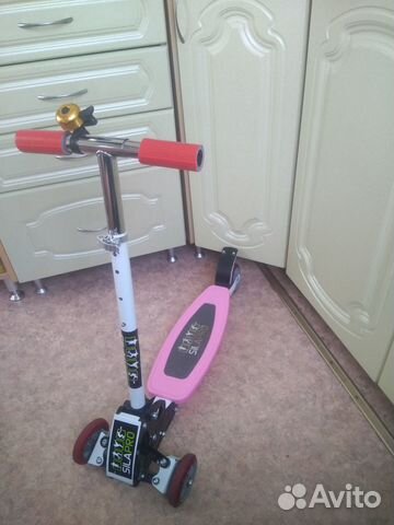 Самокат детский четырёхколёсный silapro