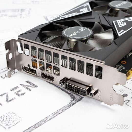 Видеокарта KFA2 GeForce GTX 1650 X Black 4Gb