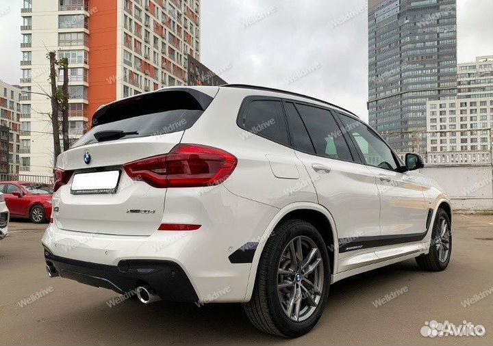 Наклейки M Performance BMW X3 G01 боковые матовые