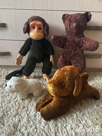 Мягкие игрушки СССР и позже