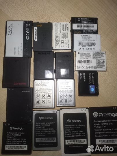 Аккумуляторы для телефонов Samsung, Nokia, LG, итд
