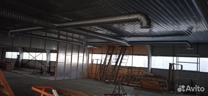 Монтаж систем вентиляции и кондиционирования