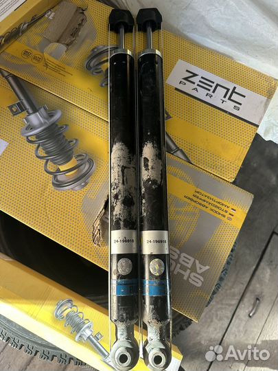 Амортизаторы bilshtein на mercedes w 212 задние