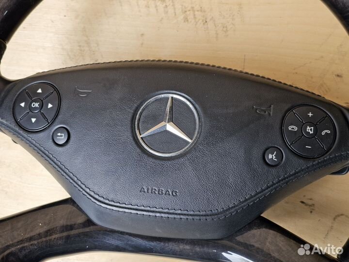 Руль с деревом Mercedes W221 рест