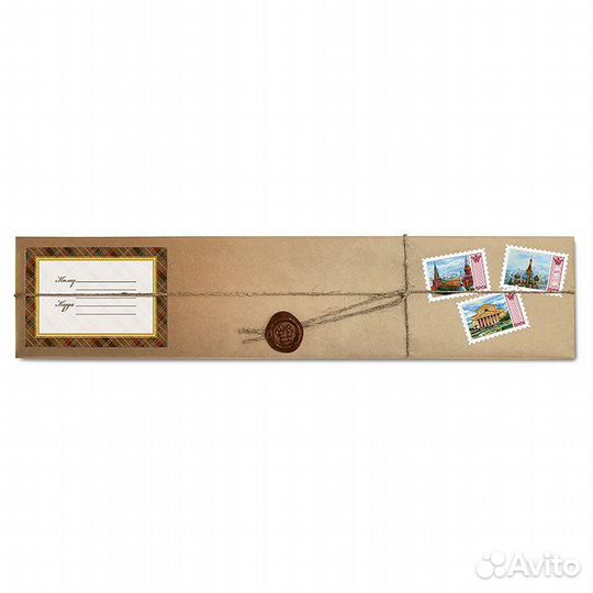 Индивидуальная шокотелеграмма на 24 конфеты