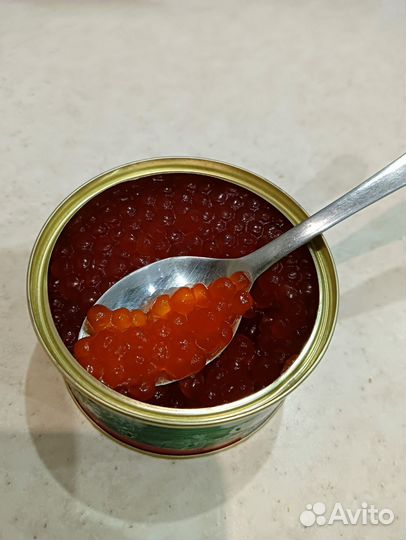 Икра красная, черная