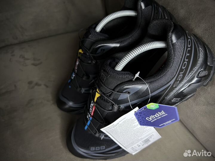 Кроссовки Salomon XT-6 Black термо (41-45)