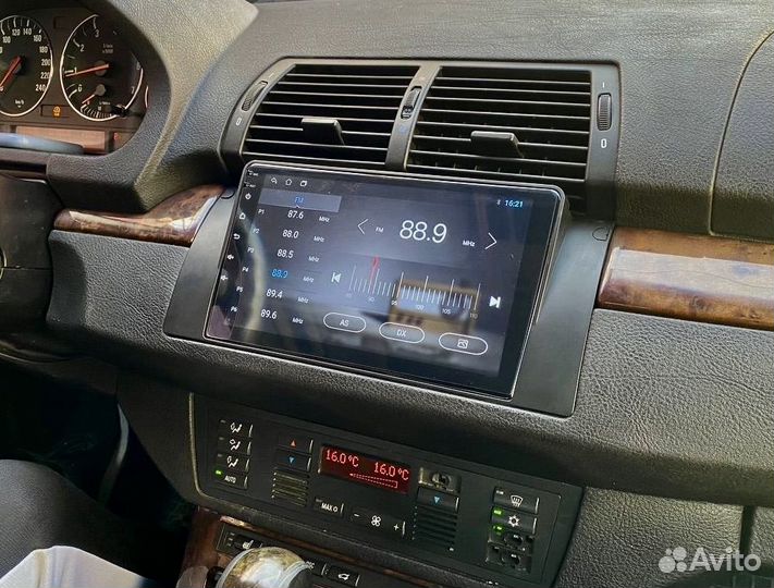 Магнитола Android 2/32GB BMW X5 E53 1999-2006