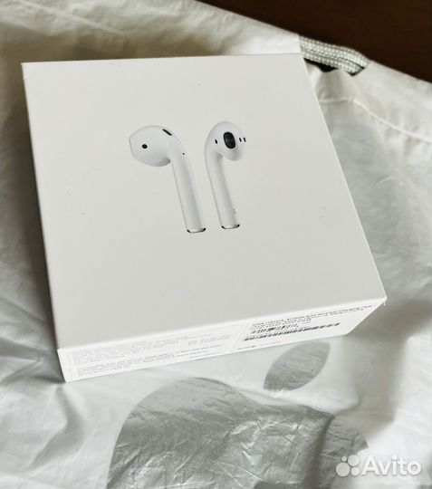 Наушники AirPods with Wireless Charging Case