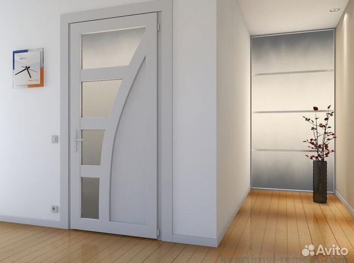 Установка Межкомнатных дверей пвх