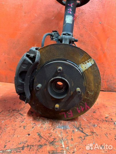 Ступица передняя левая Nissan Ad VFY11 QG15DE 2004