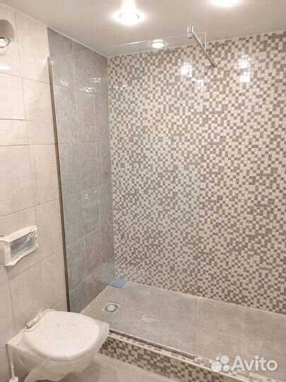 Душевая кабина / Душевые, стеклянные перегородки