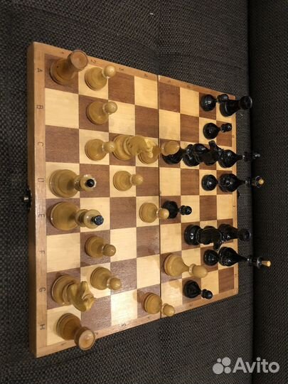 Шахматы деревянные СССР 1950 год