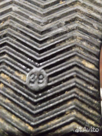 Ботильоны женские 39 размер черные