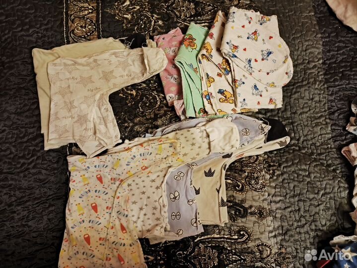 Большой пакет вещей от 50 до 74 размера