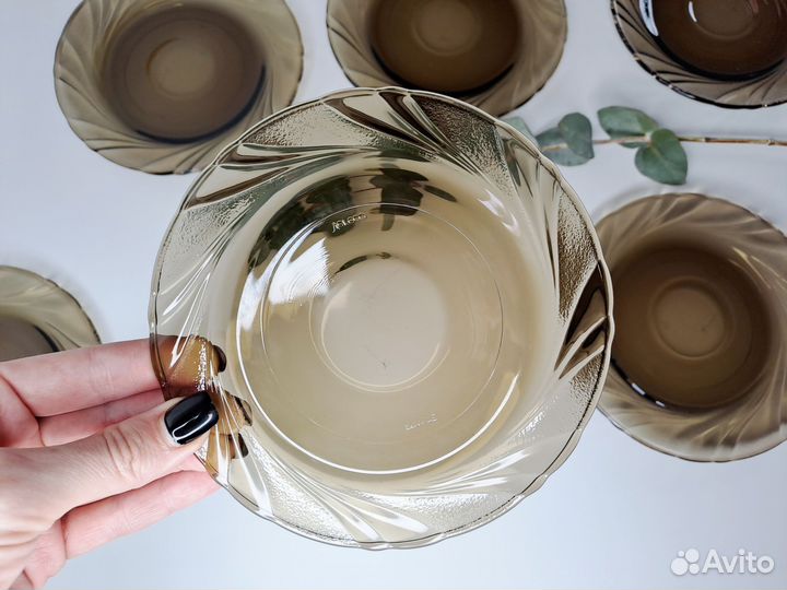 Блюдце vereco 6шт Франция