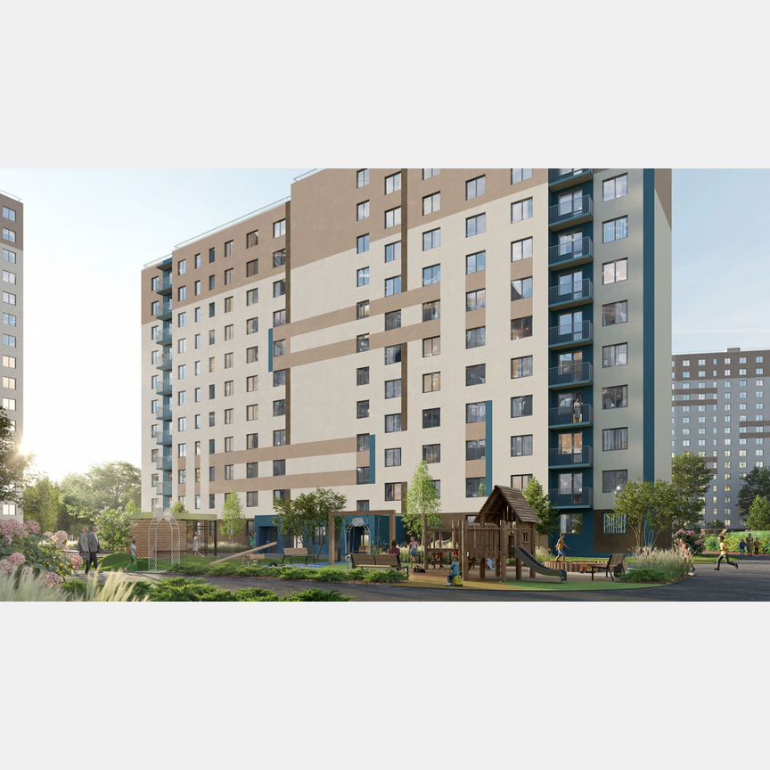 1-к. квартира, 34,7 м², 12/16 эт.