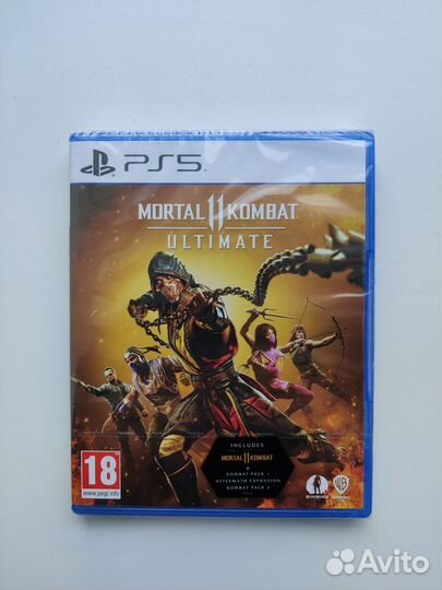 Mortal combat 11 ultimate ps5 новый диск