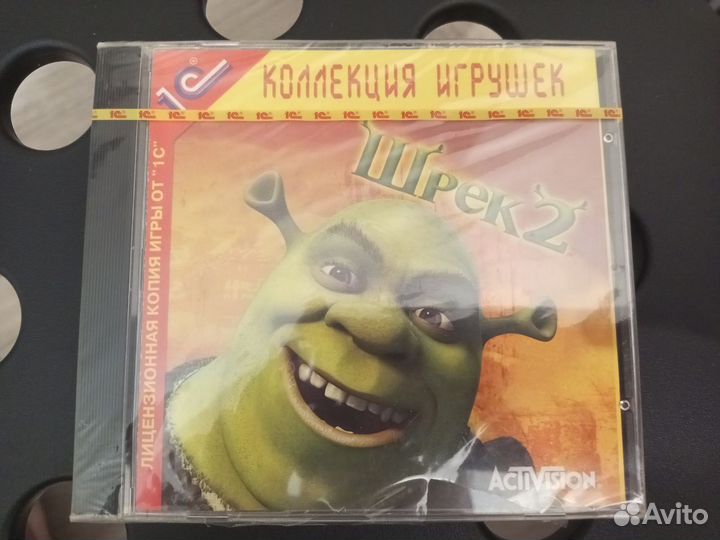 Игра пк Шрек 2 запечатанная лицензия