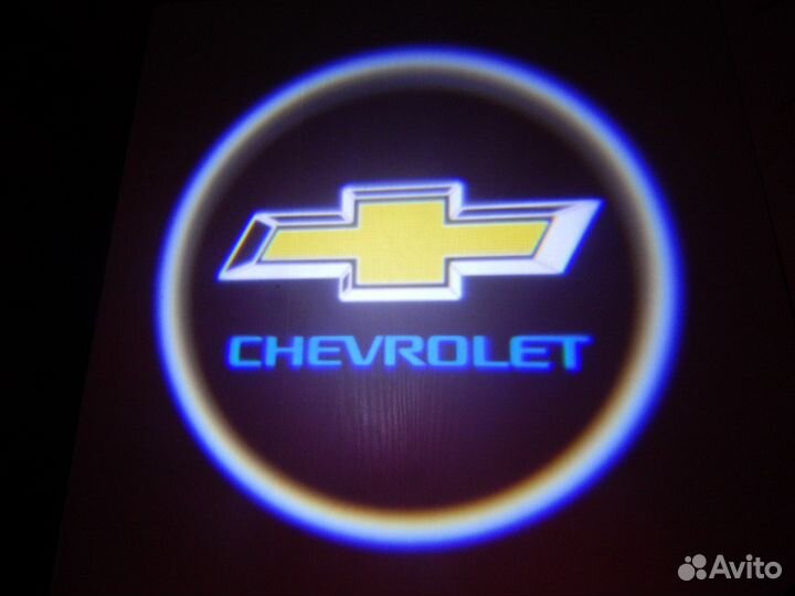 Штатная проекция логотипа Chevrolet Captiva 07-17г