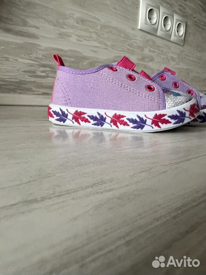 Кеды для девочки 22 размер