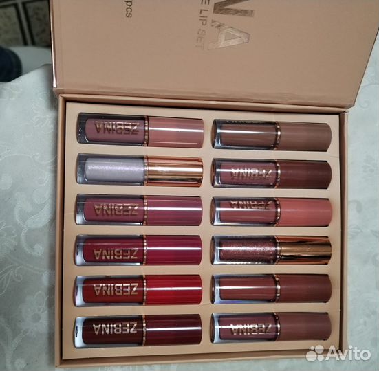 Набор жидких матовых помад