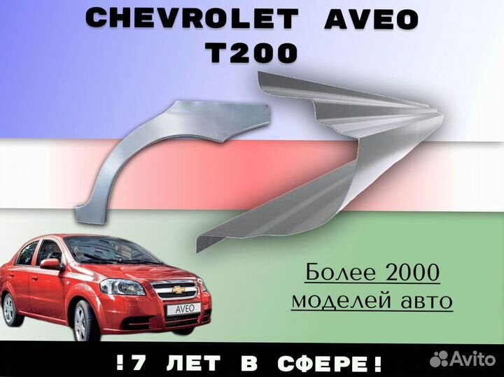 Пороги ремонтные Chrysler Voyager 4