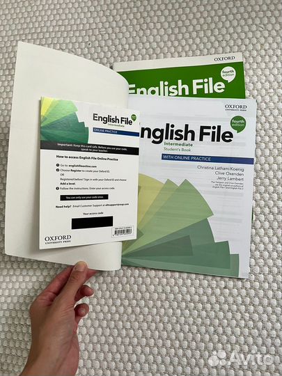 Учебник и рабочая тетрадь English File Oxford