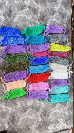 Мочалка ручной работы