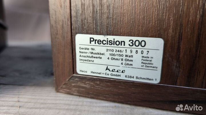 Акустика Heco Precision