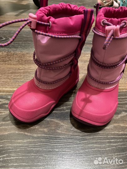 Сапоги crocs c9 для девочки