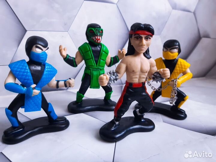 Фигурки из игры Mortal Kombat